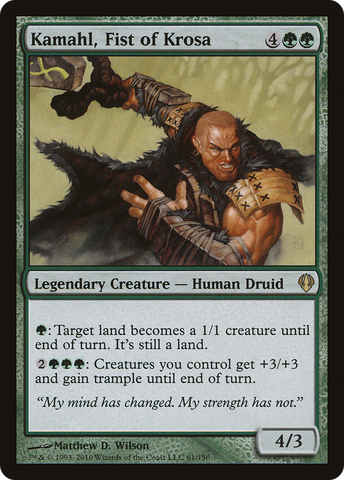 Kamahl, Fist of Krosa [Archenemy]