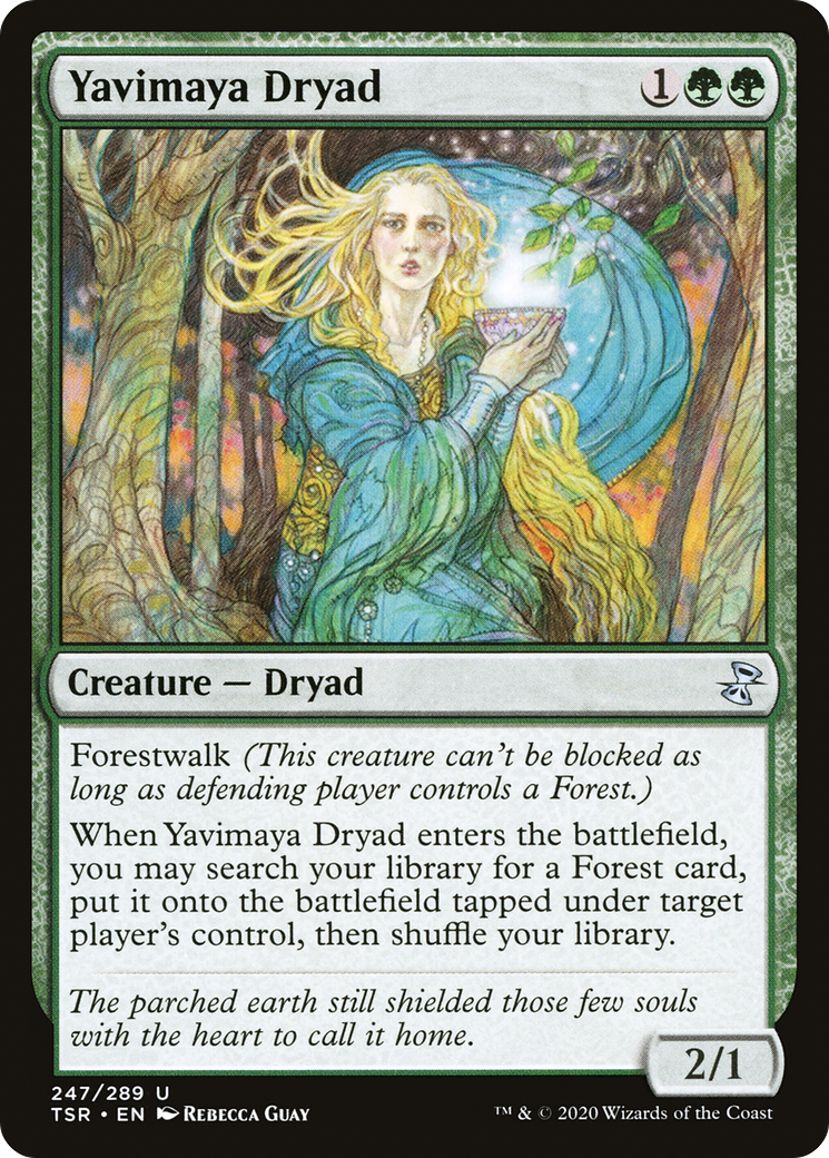 Yavimaya Dryad [Time Spiral Remastered]
