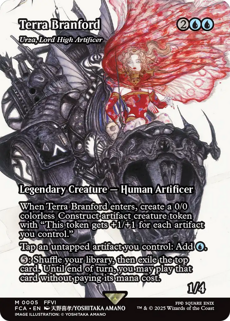 Terra Branford - Urza, Lord High Artificer (Showcase) [FINAL FANTASY : Through the Ages]