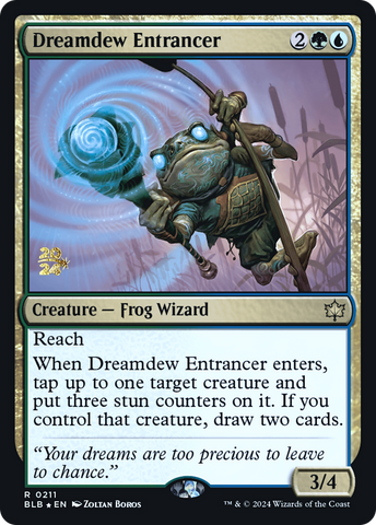 Dreamdew Entrancer [Bloomburrow Prerelease Promos]