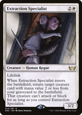 Extraction Specialist (Promo Pack) [Streets of New Capenna Promos]