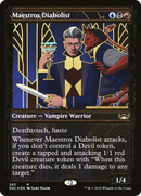 Maestros Diabolist (Showcase Golden Age Gilded Foil) [Streets of New Capenna]