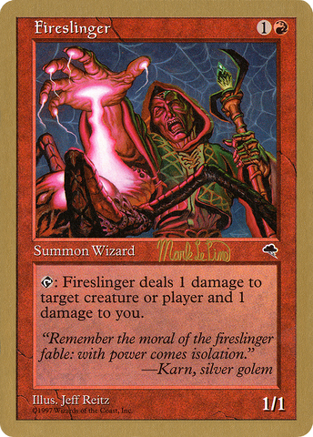 Fireslinger (Mark Le Pine) [World Championship Decks 1999]