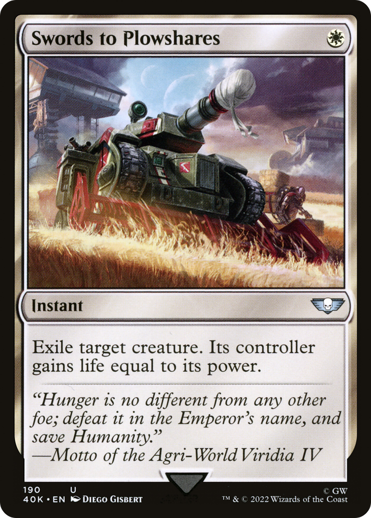 Swords to Plowshares [Universes Beyond: Warhammer 40,000]