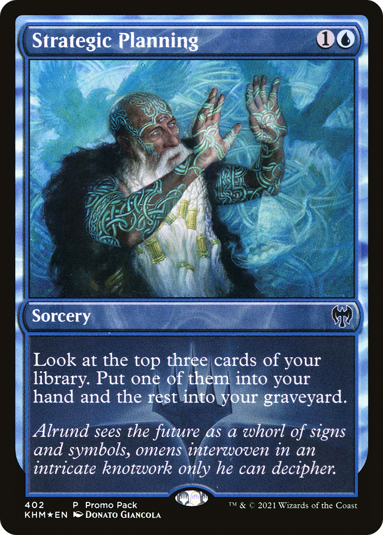 Strategic Planning (Promo Pack) [Kaldheim Promo Pack]