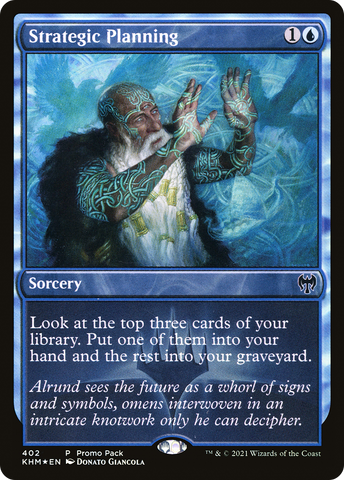 Strategic Planning (Promo Pack) [Kaldheim Promo Pack]