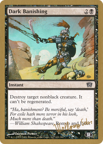 Dark Banishing (Wolfgang Eder) (SB) [World Championship Decks 2003]