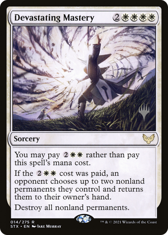 Devastating Mastery (Promo Pack) [Strixhaven: School of Mages Promos]