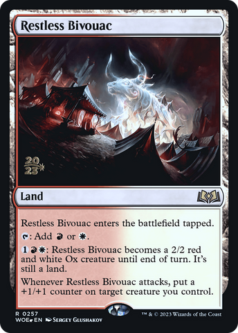 Restless Bivouac [Wilds of Eldraine Prerelease Promos]