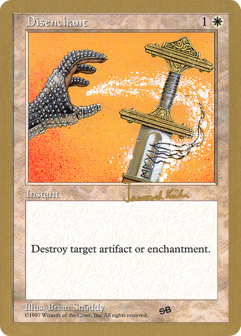 Disenchant (Janosch Kuhn) (SB) [World Championship Decks 1997]