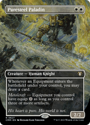 Puresteel Paladin (Borderless Alternate Art) [Commander Masters]