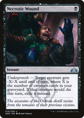 Necrotic Wound [Guilds of Ravnica]