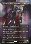 Bloodthirsty Conqueror (Borderless) (Mana Foil) [Foundations]