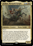 Arthur, Marigold Knight [Bloomburrow Commander]