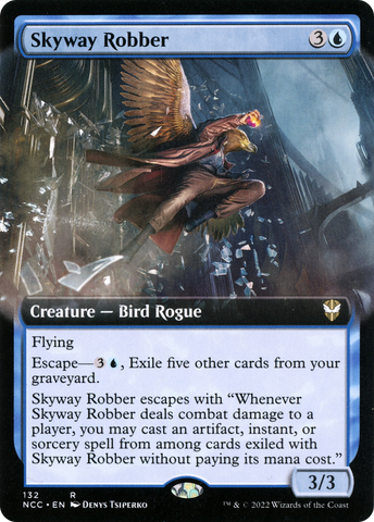 Skyway Robber (Extended Art) [Streets of New Capenna Commander]