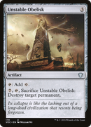Unstable Obelisk [Innistrad: Crimson Vow Commander]