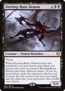 Burning-Rune Demon [Kaldheim Promo Pack]