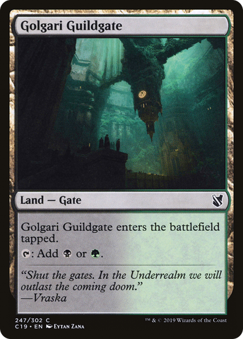 Golgari Guildgate [Commander 2019]