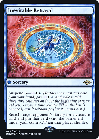 Inevitable Betrayal [Modern Horizons 2 Prerelease Promos]