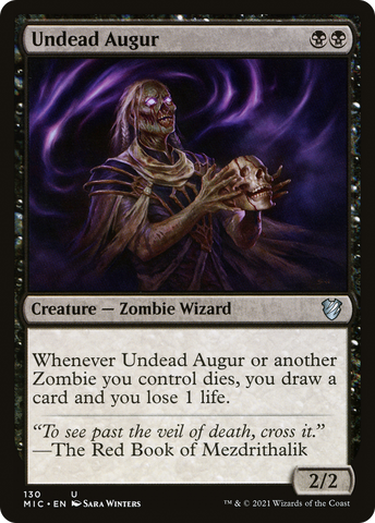 Undead Augur [Innistrad: Midnight Hunt Commander]