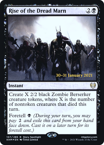 Rise of the Dread Marn  [Kaldheim Prerelease Promos]