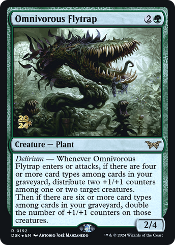 Omnivorous Flytrap [Duskmourn: House of Horror Prerelease Promos]