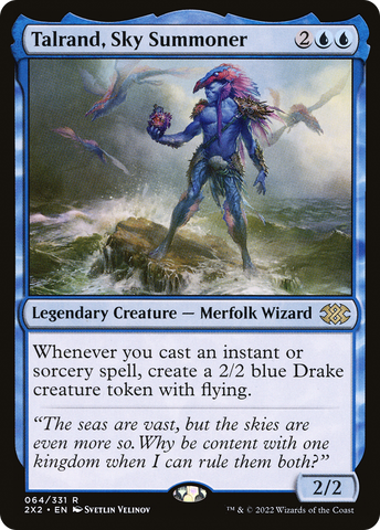 Talrand, Sky Summoner [Double Masters 2022]