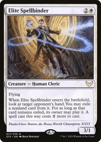 Elite Spellbinder [Strixhaven: School of Mages]
