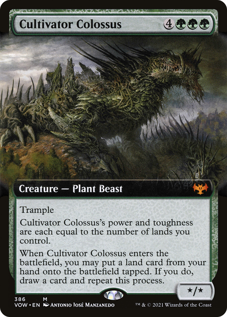 Cultivator Colossus (Extended) [Innistrad: Crimson Vow]