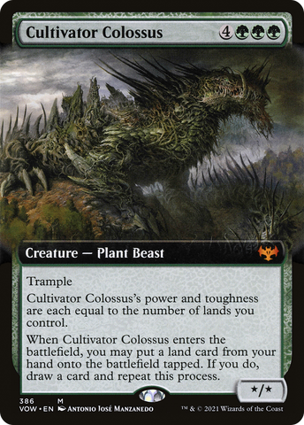Cultivator Colossus (Extended) [Innistrad: Crimson Vow]