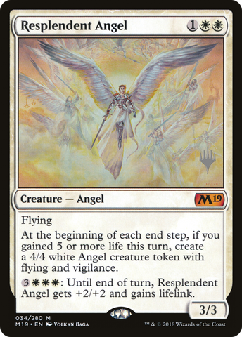 Resplendent Angel (Promo Pack) [Core Set 2019 Promos]