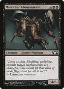 Minotaur Abomination [Magic 2014]