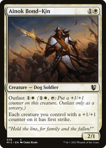 Ainok Bond-Kin [Innistrad: Midnight Hunt Commander]