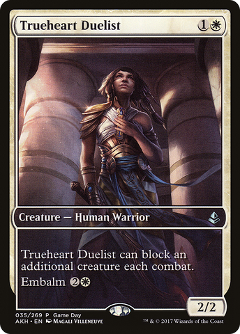 Trueheart Duelist (Game Day) [Amonkhet Promos]