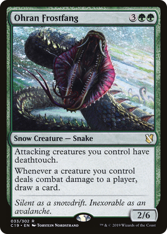Ohran Frostfang [Commander 2019]