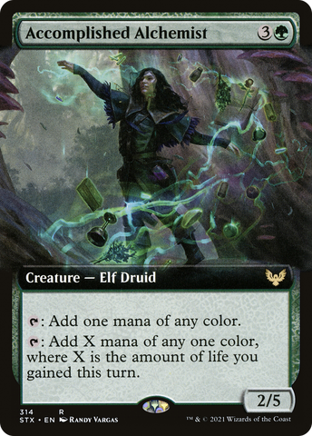 Accomplished Alchemist (Extended) [Strixhaven: School of Mages]