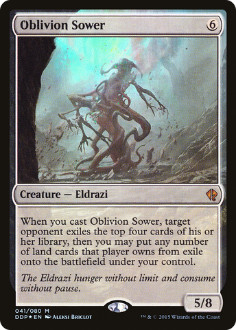 Oblivion Sower [Duel Decks: Zendikar vs. Eldrazi]