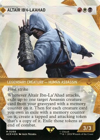 Altair Ibn-La'Ahad (Showcase) (Textured Foil) [Assassin's Creed]