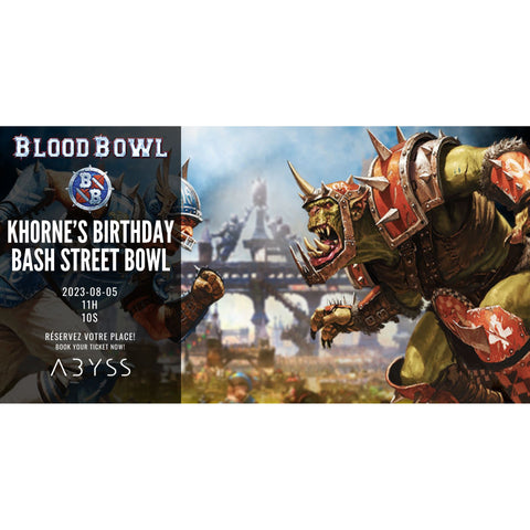Blood Bowl Khorne's Birthday