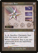 Chromatic Star (Retro Schematic) (Serial Numbered) [The Brothers' War Retro Artifacts]