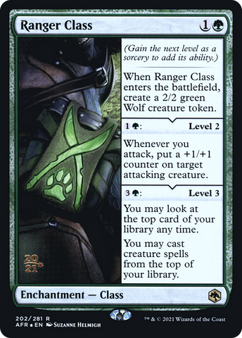 Ranger Class [Dungeons & Dragons: Adventures in the Forgotten Realms Prerelease Promos]