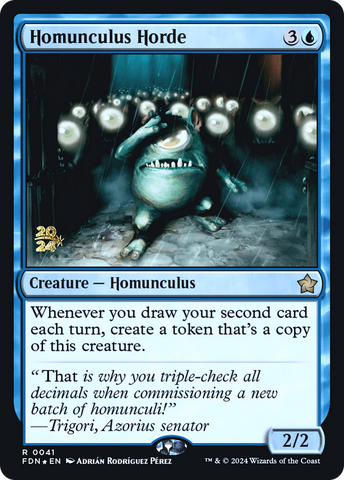 Homunculus Horde [Foundations Prerelease Promos]