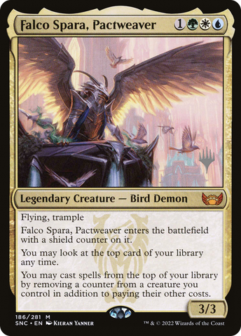 Falco Spara, Pactweaver (Promo Pack) [Streets of New Capenna Promos]