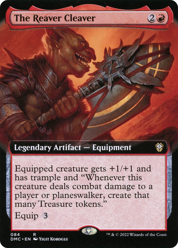 The Reaver Cleaver (Extended Art) [Dominaria United Commander]
