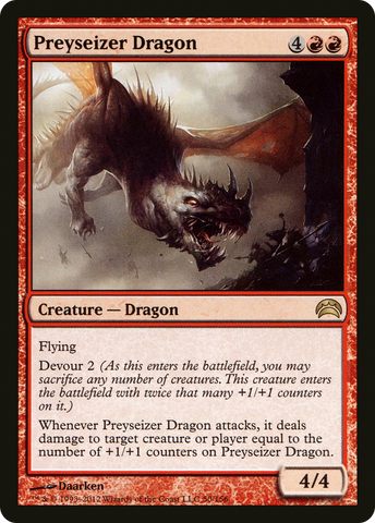 Preyseizer Dragon [Planechase 2012]