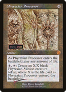 Phyrexian Processor (Retro Schematic) (Serial Numbered) [The Brothers' War Retro Artifacts]