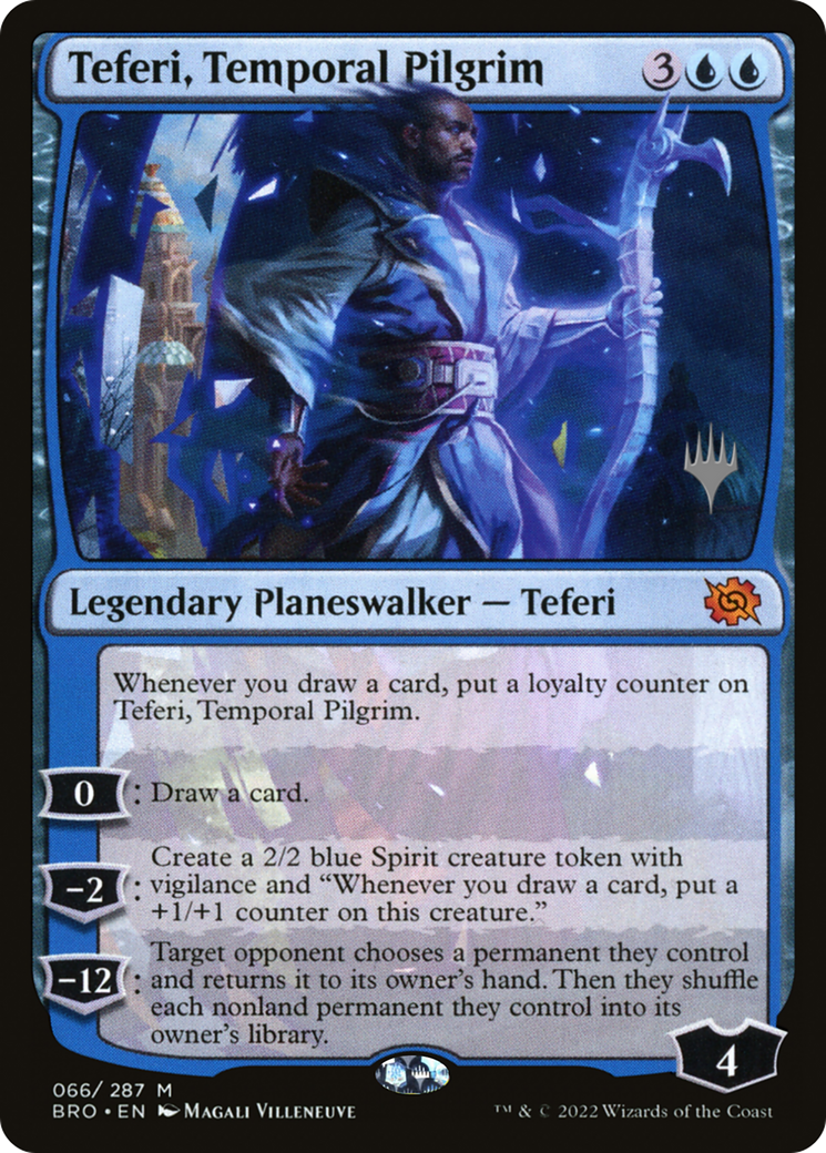 Teferi, Temporal Pilgrim (Promo Pack) [The Brothers' War Promos]