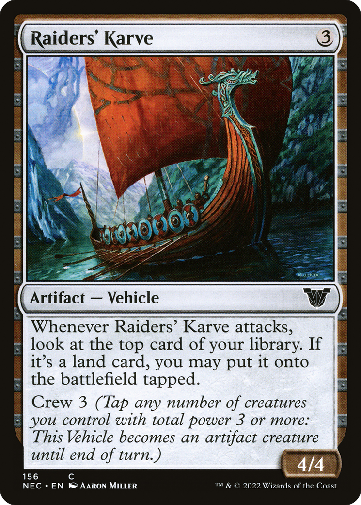 Raiders' Karve [Kamigawa: Neon Dynasty Commander]