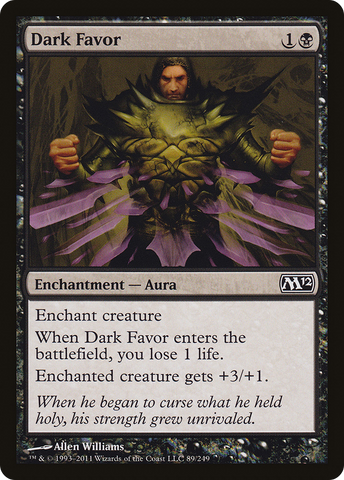 Dark Favor [Magic 2012]