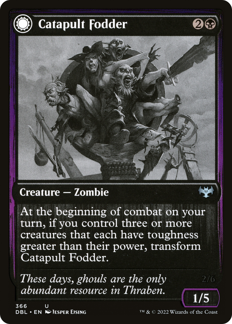 Catapult Fodder // Catapult Captain [Innistrad: Double Feature]